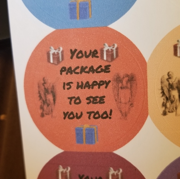 90 Labels Your Pkg is Happy to See You Too - Picture 10 of 16